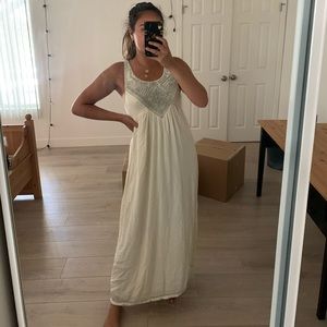 Ecote (Urban Outfitters) Crossback Boho Maxi Dress